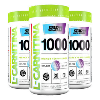Star Nutrition L Carnitina Quemador De Grasa 60 Caps. X3 Uni Sabor Neutro Star Nutrition L Carnitina Quemador De Grasa 60 Caps. X3 Uni Sabor Neutro