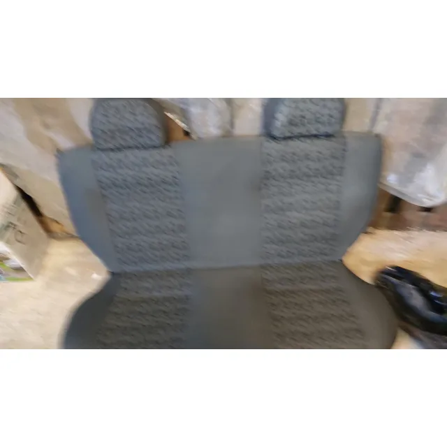 Asiento Trasero Fiat Uno Cuero Sintético Negro