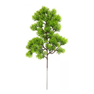 6 Planta Seca Artificial Rama De Pino Falso Follaje Verde 6 Planta Seca Artificial Rama De Pino Falso Follaje Verde