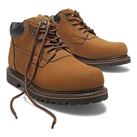 Botas De Trabajo Camel Crown Puntera Suave Casual Caminar C