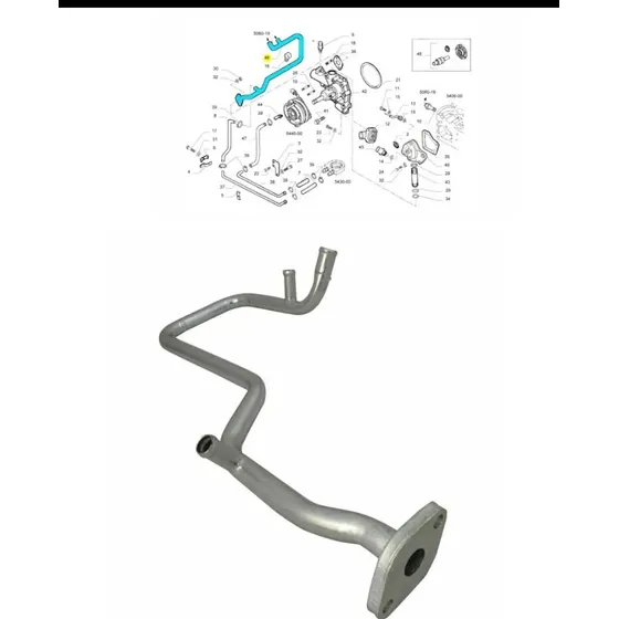Tuberia De Agua (flauta) Iveco Daily/powerdaily.