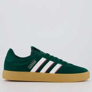 TĂȘnis adidas Vl Court 3.0 Verde E Branco TĂȘnis adidas Vl Court 3.0 Verde E Branco