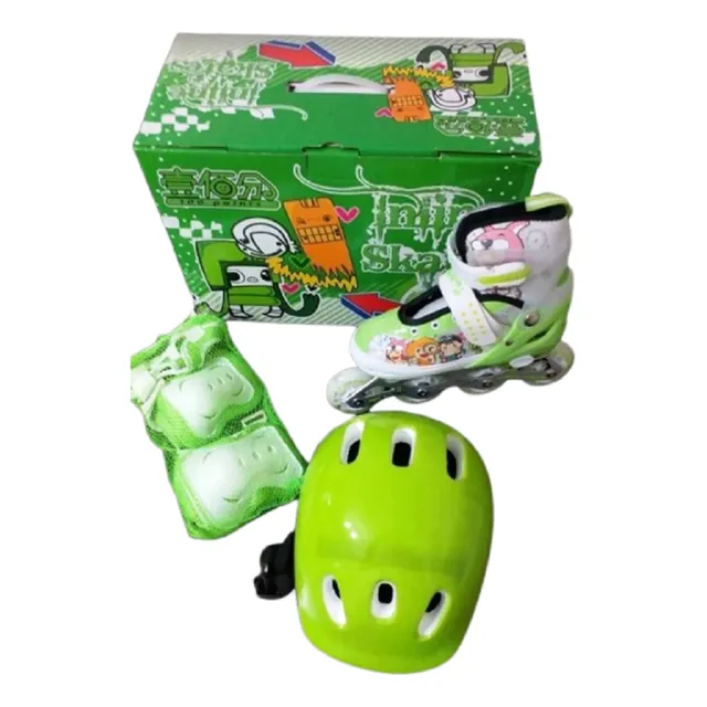 Patines En Linea Ajustables Talla 35 A La 38  Para Niñas
