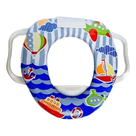 Asiento Entrenador Infantil For Baño Acolchonado Wc