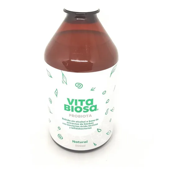 Probiotico Orgánico Bebida Vita Biosa Salud Digestion 500 Ml