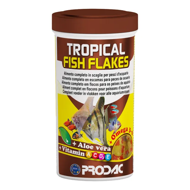 Alimento P/peces Tropicales. Prodac Tropical Fish Flakes 12g