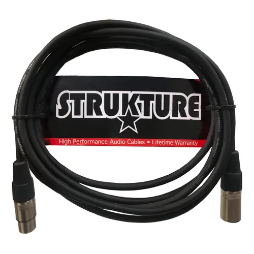 Cable Strukture Smc10 Para Microfono Canon A Canon 3 Metros