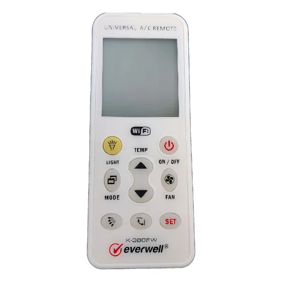 Control Remoto Para Aire Acondicionado Everwell Con Wifi