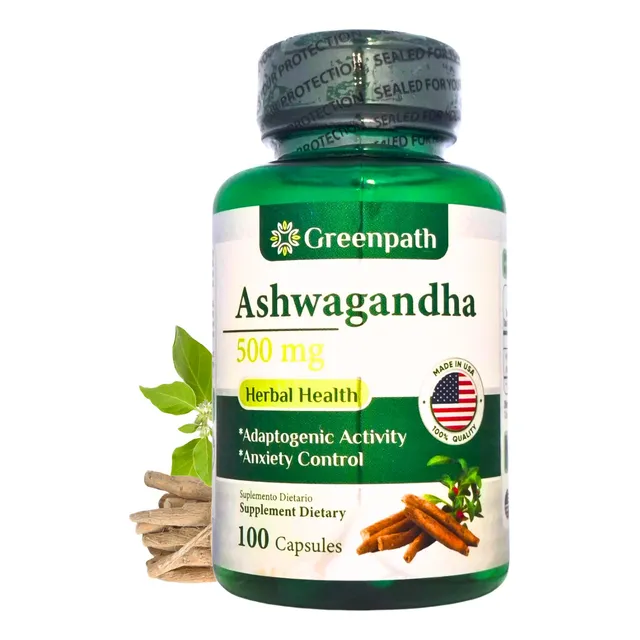 Ashwagandha Capsulas 500mg - Unidad a $699