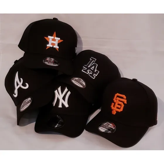 Gorras Curvas Yankees Boston Atlanta La Dodgers Los Angeles