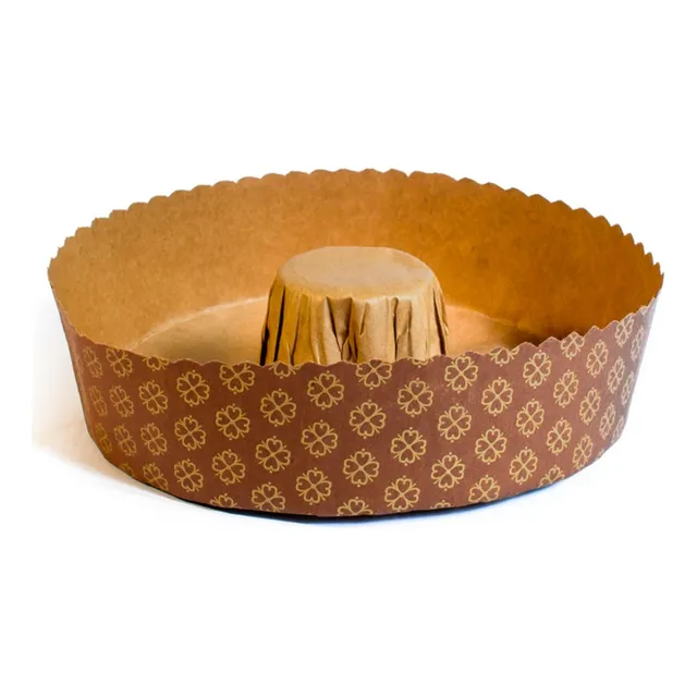 Molde Para Rosca De Pascua Papel Tubo 26cm X 10 Unidades