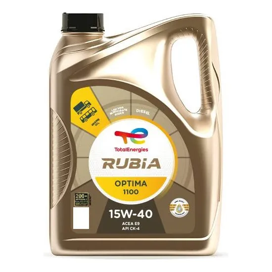 15w40 Total Rubia Optima Ck-4 Mack Daf Aceite Motores Diesel
