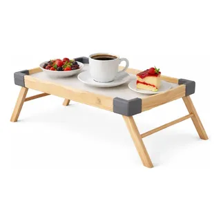 Golden Bandeja Café Manhã Cama Mesa Portátil Small Retratil Jantar Ma