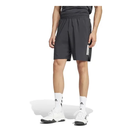 Shorts Masculino Club Tennis Climacool Três Listras adidas Preto Liso M