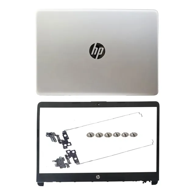 Kit Tapa Bisel Bisaagras Hp 14-cf2054la 14-df 14-dk 14s-cf Plateado