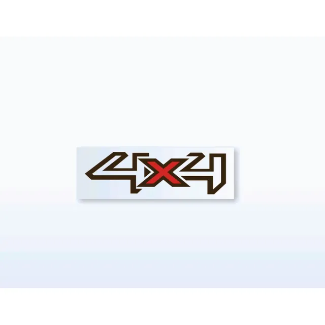 Par Emblema Stickers Ford Ranger 4x4 Combinado 2014-2018