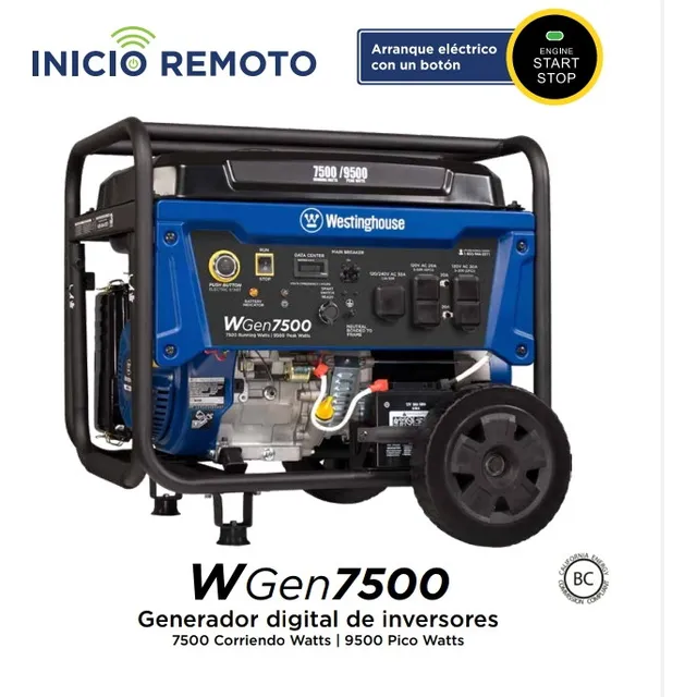 Planta Eléctrica 7500/9500 Westinghouse