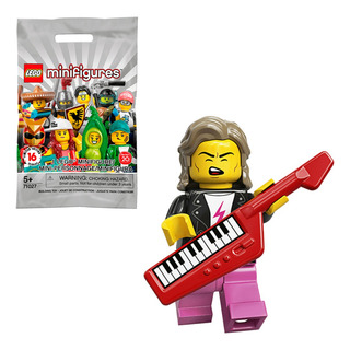 Lego 71027 Minifiguras Serie 20 - Músico De Los 80 Lego 71027 Minifiguras Serie 20 - Músico De Los 80