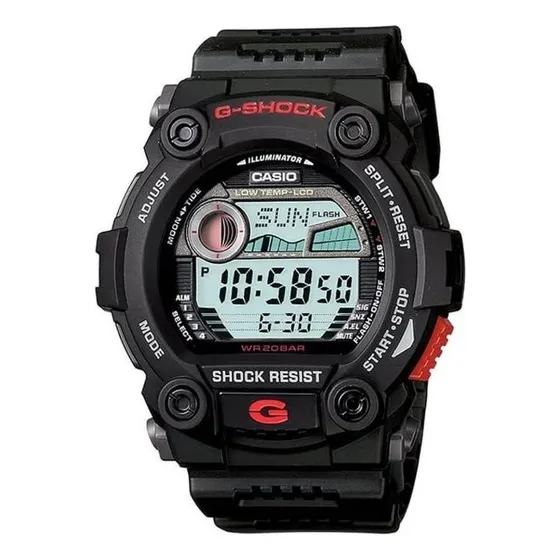 Relogio Casio Masculino G-shock G79001dr Cor da correia Preto Cor do bisel Preto Cor do fundo Cinza
