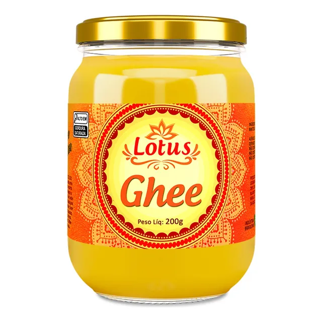 Manteiga Ghee Gui Zero Lactose Lotus 200g Tradicional