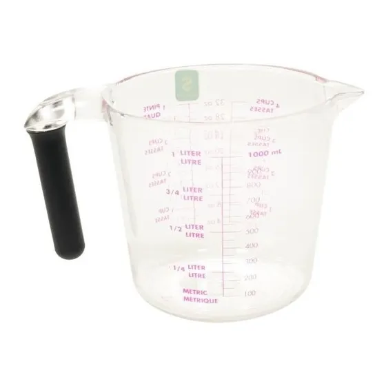 Taza Jarra Medidora Plastica Cocina Pasteleria Reposteria 1a
