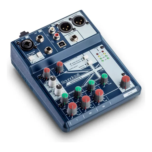 Mixer Analogo Soundcraft Notepad-5