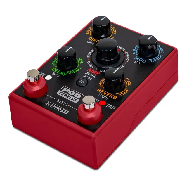 Pedal Multiefecto Line 6 Pod Express Para Guitarra
