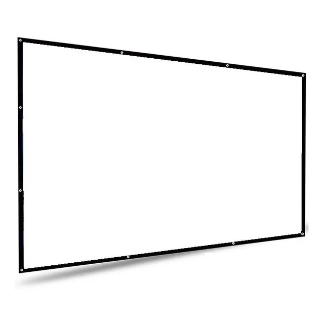 Pantalla Para Proyector Portatil 84 Pulgadas 16:9 Proyección Trasera Y Frontal Cine En Casa Exposiciones Videojuegos