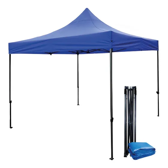 Picool Toldo Plegable 3 X 3 Metros Impermeable Color Azul Terraza
