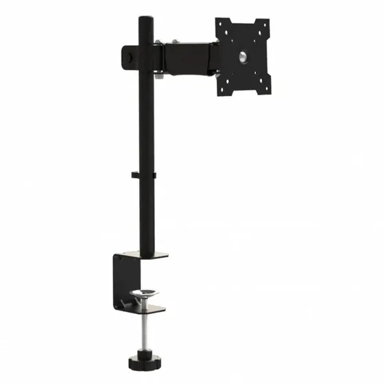 Suporte Para Monitor de Mesa Articulado Dion Para Telas de 13" a 27" com Rotação 360° e Fixação Por Morsa