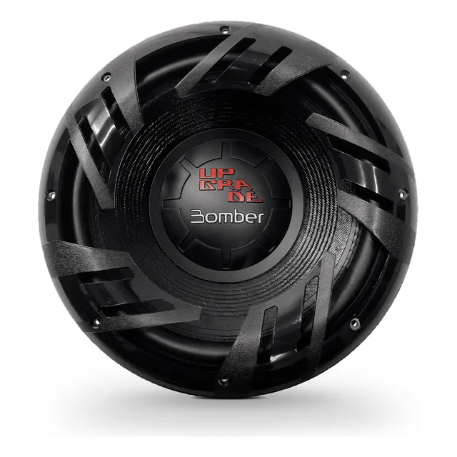 Subwoofer Bomber Upgrade 12 Pol 400wrms 4ohms Cor Preto