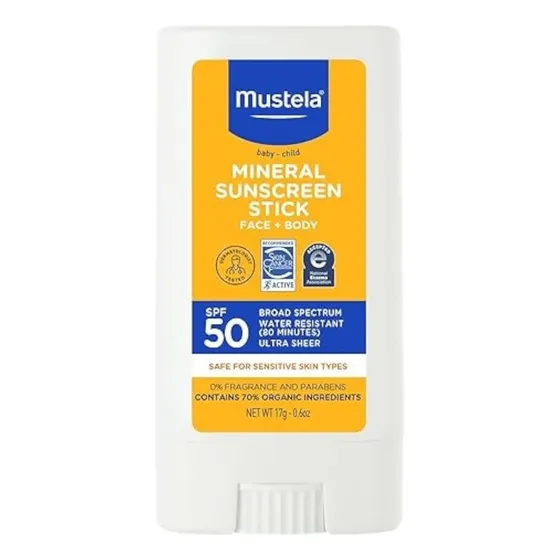 Mustela Baby Protector Solas En Barra Fps 50 Sin Color 17g