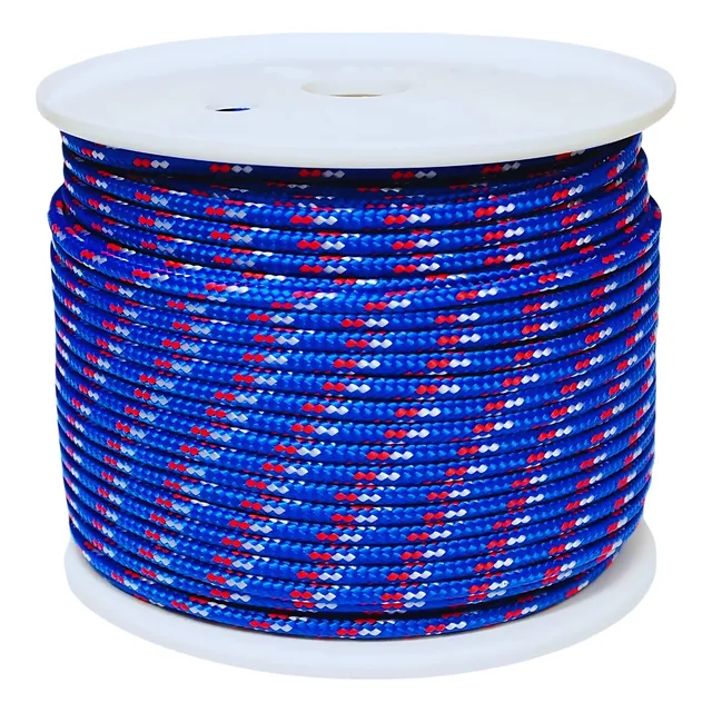 Cordel Cuerda Perlon 8  Mm Trenzado Alta Resistencia 100 Mts