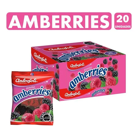 Gomitas Amberries (caja De 20 Amberries