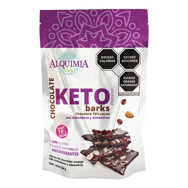 Alquimia Bark De Chocolate 70% Cacao 140 G