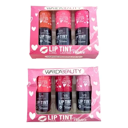 Set 3 Tintas Labiales Corazones Warda Beauty