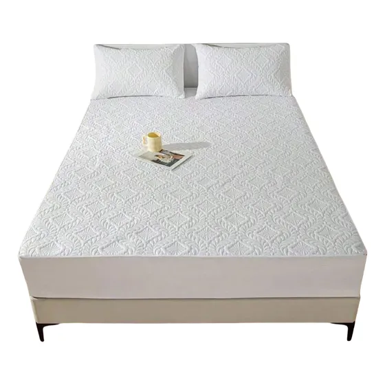 King Size Sábana Bajera Impermeable Con Funda De Almohada