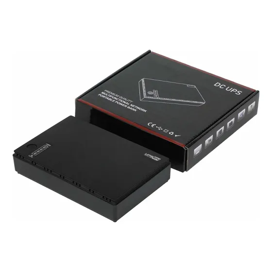 Mini Ups Para Módem 5v/9v/12v Usb 18w Internet Poe