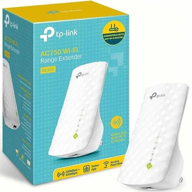 Repetidor  Wifi Dual Band 5g Y 2.4 Tp Link Re200 Envíogratis