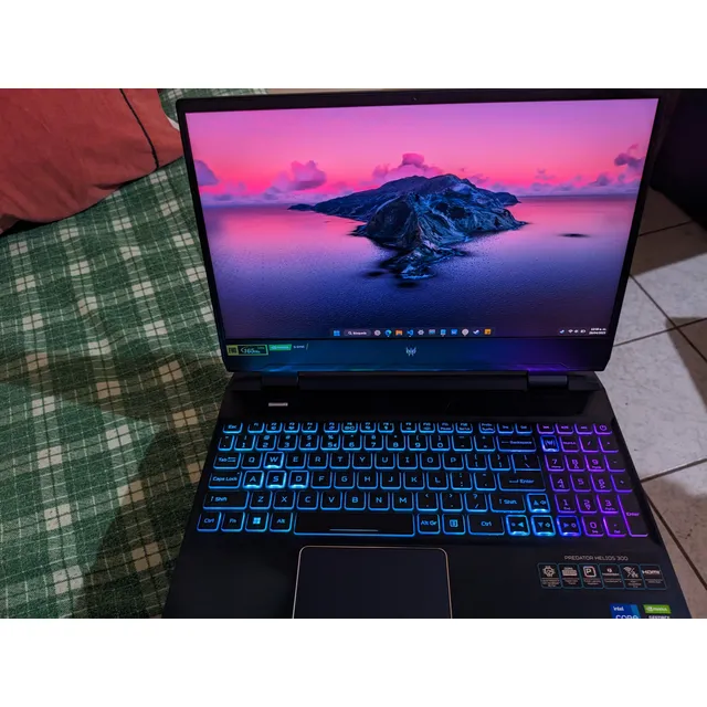 Acer Predator Helios 300 I7 16gb 512gb Rtx 3060 165hz