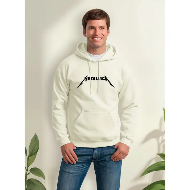 Buzo Hoodie Con Capota Metallica Thrash Metal Los Ángeles