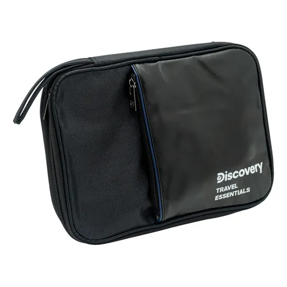 Neceser Organizador Digital Cables Discovery Cargador Valija Color Negro 17093