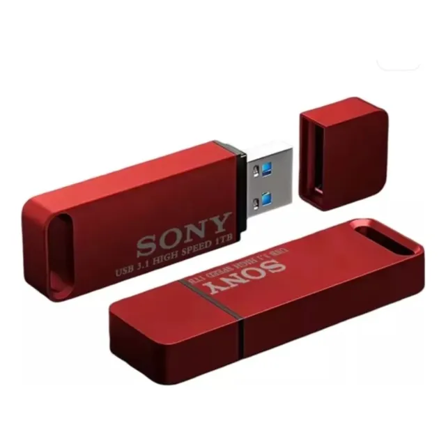 Pendrive Unidad Flash Sony 1 Tb Rojo Sony 1 Tb