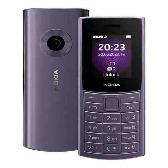 Nokia 110 4G Dual SIM 128 MB violeta 48 MB RAM