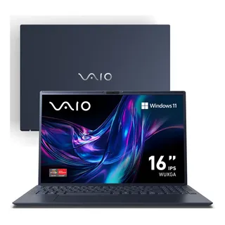Notebook Vaio Fe16 Amd Ryzen 5-5625u Windows 11 Home 16gb Ram 512gb Ssd Wi-fi 6 Tela 16 Ips Full Hd Wuxga Cinza Grafite