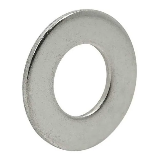 Arruela Lisa 1/4  Polegada - Aço Inox 304 - 500 Peças