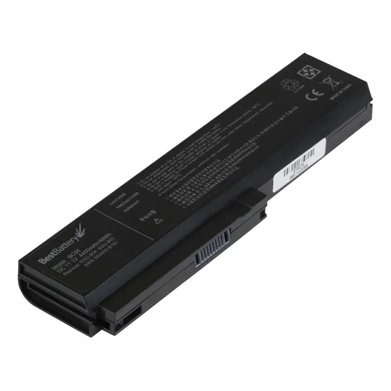 Bateria Para Notebook LG 3ur18650-2 - Preta