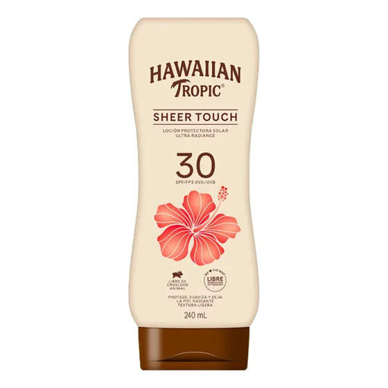 Protector Solar Hawaiian Tropic Sheer Touch 30fps En Loción 240ml