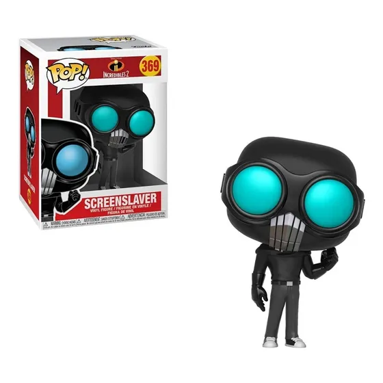 Funko Pop Disney Incredibles 2 Screenslaver Figura De Acción
