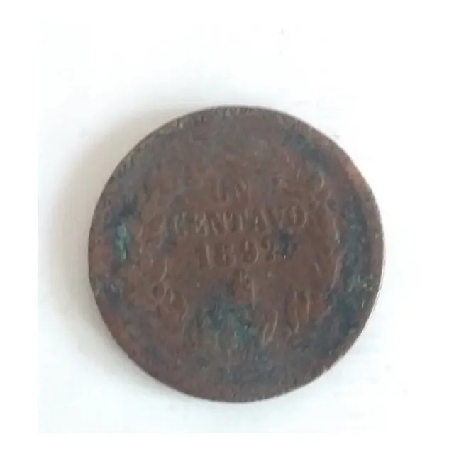 Un Centavo De 1892 M